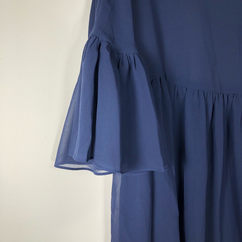 Bcbgeneration Ruffle Flowy Cute Boho Festival Top - image 5